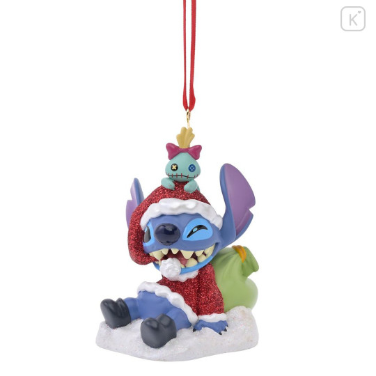 Japan Disney Store Ornament Figure - Scrump & Stitch : Christmas - 2