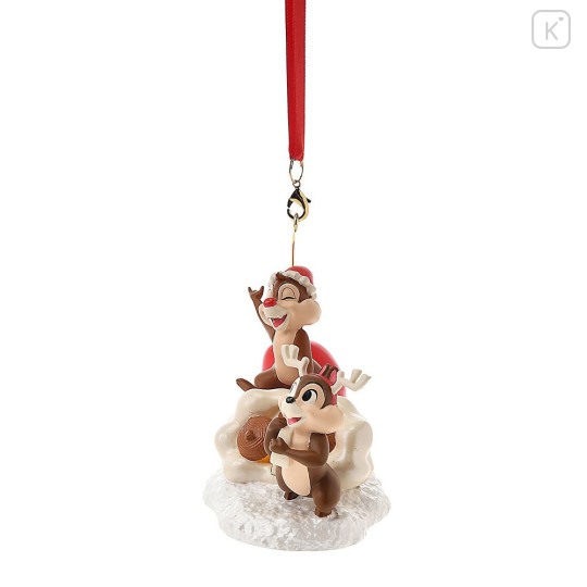 Japan Disney Store Ornament Figure - Chip & Dale : Christmas - 3