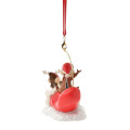 Japan Disney Store Ornament Figure - Chip & Dale : Christmas - 5