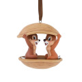 Japan Disney Store Ornament Figure - Chip & Dale : Christmas Nut - 1