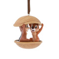 Japan Disney Store Ornament Figure - Chip & Dale : Christmas Nut - 4