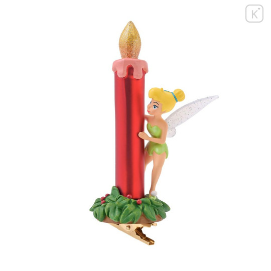 Japan Disney Store Ornament Figure - Tinker Bell : Christmas Clip Type - 2