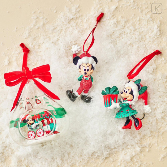 Japan Disney Store Ornament Figure - Mickey : Christmas Happy Holidays 2026 - 2