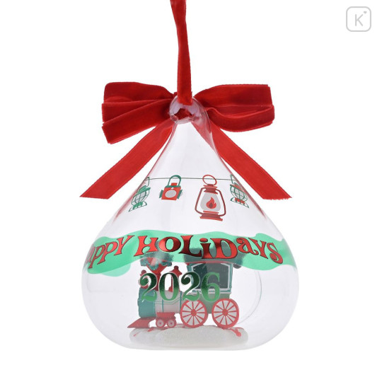 Japan Disney Store Ornament Figure - Mickey : Christmas Happy Holidays 2026 - 4
