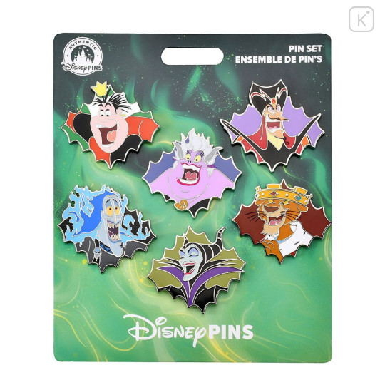 Japan Disney Store Pin Badge Set - Disney Villains 2026 - 2
