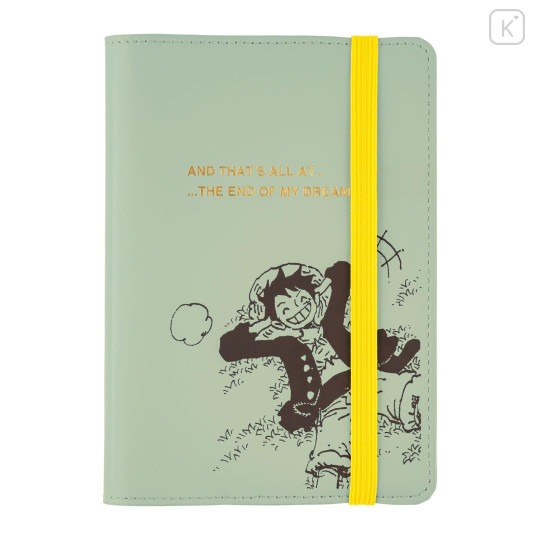 Japan Hobonichi Techo Cover for A6 Original - One Piece : Luffy's Dream's End Mint Green - 1
