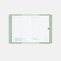 Japan Hobonichi Techo Cover for A6 Original - One Piece : Luffy's Dream's End Mint Green - 5