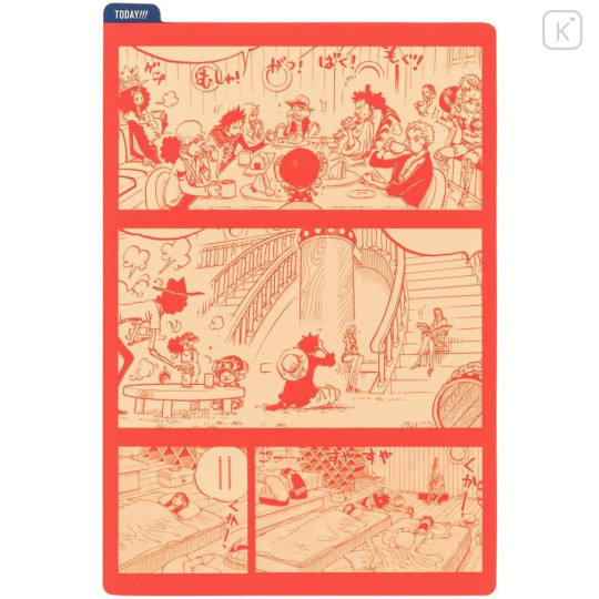 Japan Hobonichi Underlay for A6 Original - One Piece : Everyday Scenes - 1