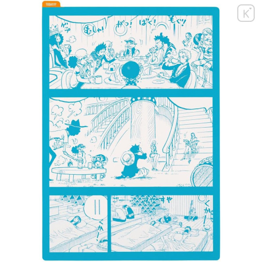 Japan Hobonichi Underlay for A5 Cousin - One Piece : Everyday Scenes - 1