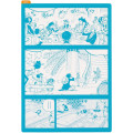Japan Hobonichi Underlay for A5 Cousin - One Piece : Everyday Scenes - 1