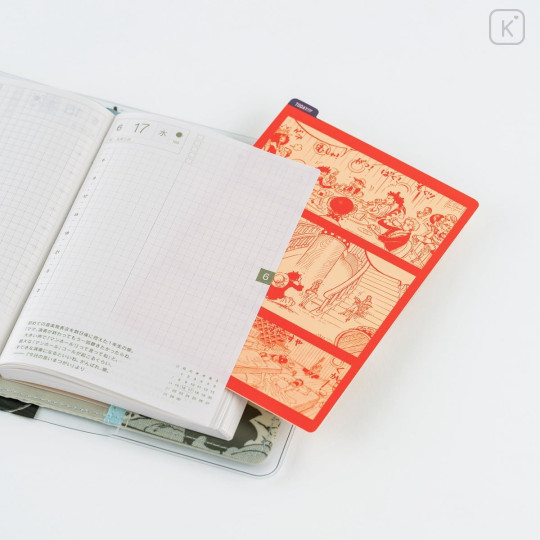 Japan Hobonichi Underlay for A5 Cousin - One Piece : Everyday Scenes - 3