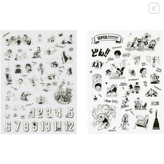 Japan Hobonichi Sticker - One Piece : Daily & Super - 1