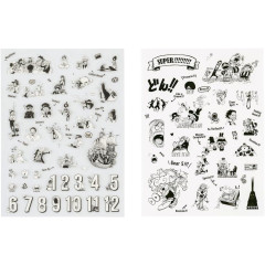 Japan Hobonichi Sticker - One Piece : Daily & Super