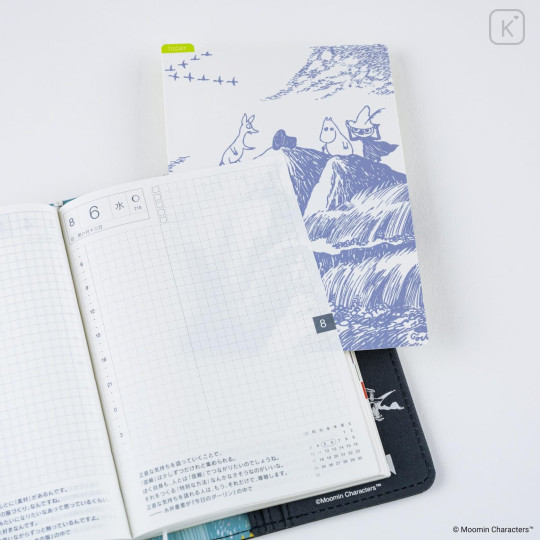 Japan Hobonichi Underlay for A6 Original - Moomin - 3