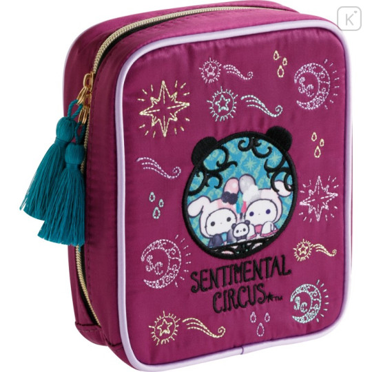 Japan San-X Stand Pouch - Sentimental Circus : Tonight at the Shirokurokogumaza Tea Salon - 1