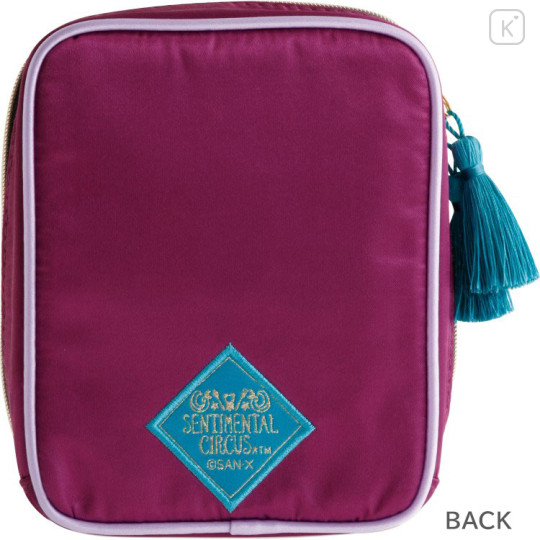Japan San-X Stand Pouch - Sentimental Circus : Tonight at the Shirokurokogumaza Tea Salon - 3