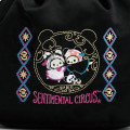 Japan San-X Drawstring Bag with Handle - Sentimental Circus : Tonight at the Shirokurokogumaza Tea Salon - 5