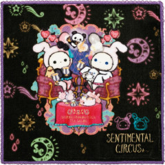 Japan San-X Mini Towel - Sentimental Circus : Tonight at the Shirokurokogumaza Tea Salon A