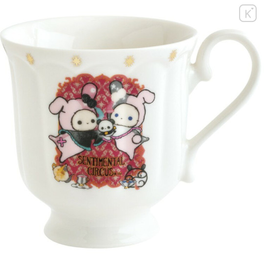 Japan San-X Teacup - Sentimental Circus : Tonight at the Shirokurokogumaza Tea Salon - 1
