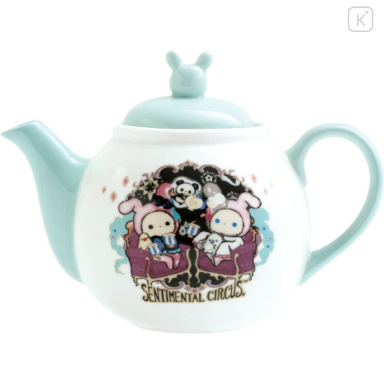 Japan San-X Teapot - Sentimental Circus : Tonight at the Shirokurokogumaza Tea Salon - 1