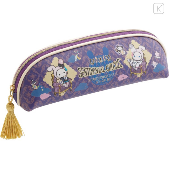 Japan San-X Pen Pouch - Sentimental Circus : Tonight at the Shirokurokogumaza Tea Salon - 1