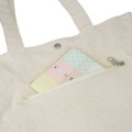Japan Monchhichi A4 Tote Bag - Monchhichi-kun : Wink Heart - 4