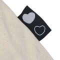 Japan Monchhichi A4 Tote Bag - Monchhichi-kun : Wink Heart - 5