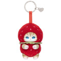 Japan Mofusand Kiramekko Mascot Keychain Box Set - Fruity Kittens - 2