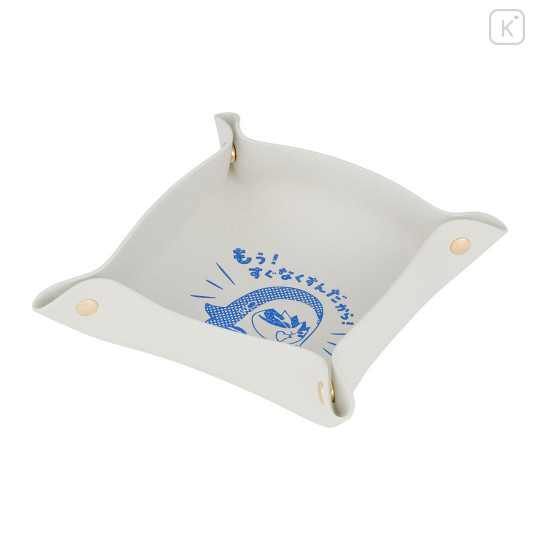 Japan Mofusand Faux Leather Tray - Lazy time at home - 1