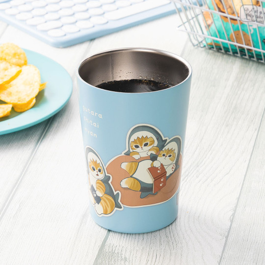 Japan Mofusand 2way Insulated Tumbler - Lazy time at home - 2