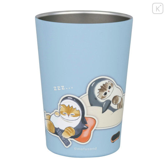 Japan Mofusand 2way Insulated Tumbler - Lazy time at home - 5