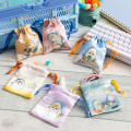 Japan Mofusand Mini Drawstring Bag Set - Lazy Time at Home - 2