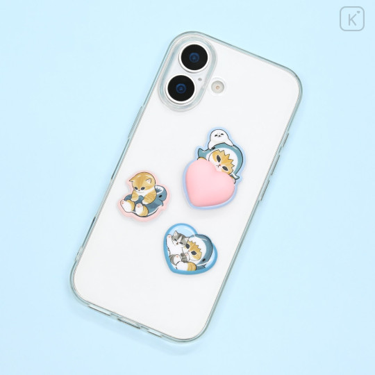Japan Mofusand Mochipop Sticker - Shark Cat - 2