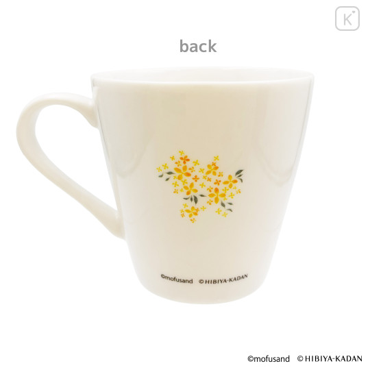 Japan Mofusand Hibiya Kadan Mug - Osmanthus - 4