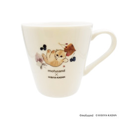 Japan Mofusand Hibiya Kadan Mug - Leaf