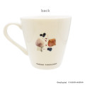 Japan Mofusand Hibiya Kadan Mug - Leaf - 4