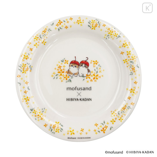 Japan Mofusand Hibiya Kadan Dessert Plate - Osmanthus - 1
