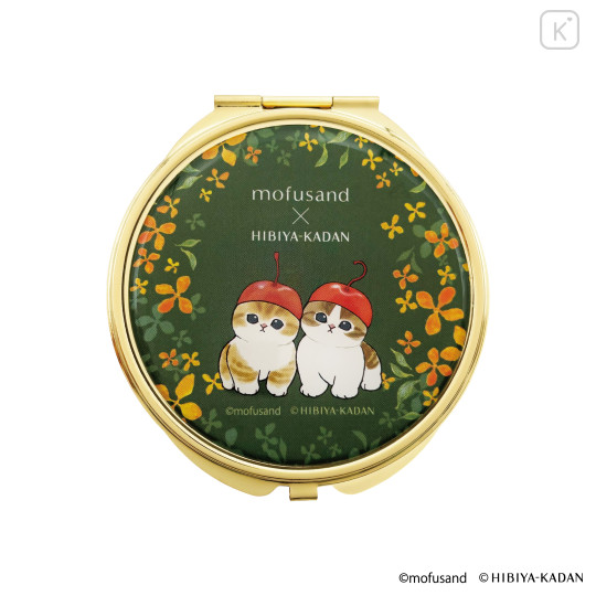 Japan Mofusand Hibiya Kadan Compact Mirror - 1