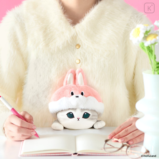 Japan Mofusand Posture Pal Plush - Bunny Cat - 2