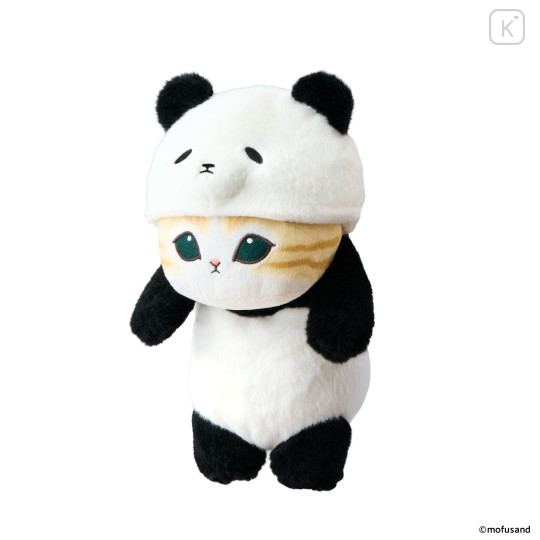 Japan Mofusand Posture Pal Plush - Panda Cat - 1