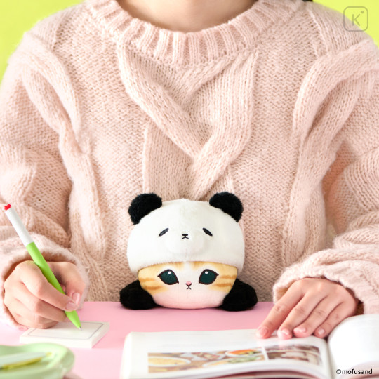 Japan Mofusand Posture Pal Plush - Panda Cat - 2