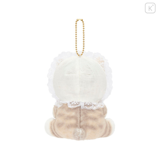Japan Mofusand Mascot Holder - Brown and White Reading Cat - 7