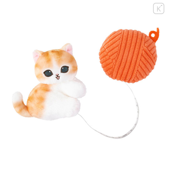 Japan Mofusand Measuring Tape with Plush - Red - 6