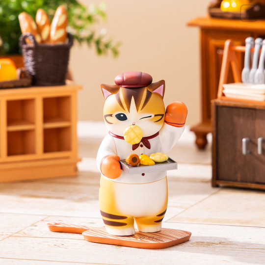 Japan Mofusand Secret Gpsbox Figure - Bakery Cat Blind Box - 3