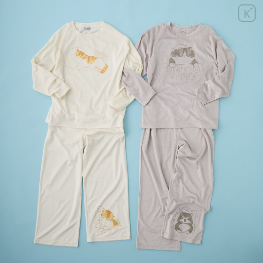Japan Mofusand Roomwear Set (L) - Set Time To Sleep Gray - 2
