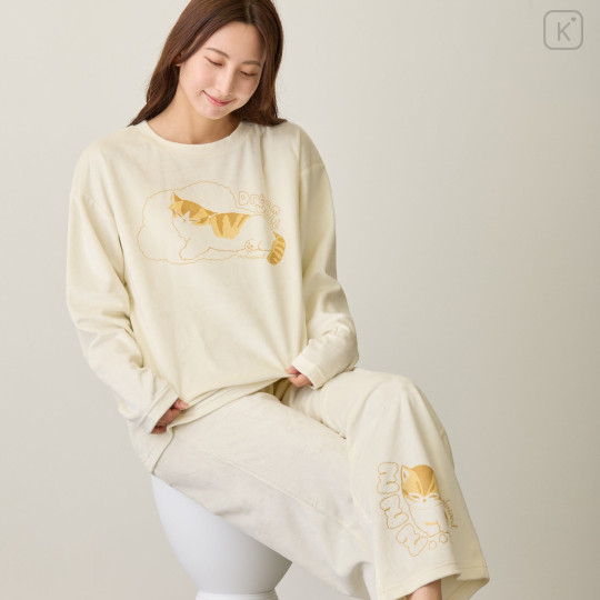 Japan Mofusand Roomwear Set (L) - Dream Well Natural - 3