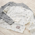 Japan Mofusand Waffle Long-Sleeve T-Shirt (M) - Polka Dot Pattern White - 2