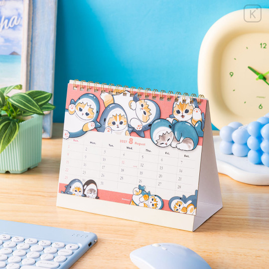 Japan Mofusand Desk Calendar - Cat 2027 - 2