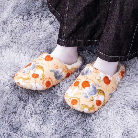 Japan Mofusand Warm Room Shoes - Yarn - 2