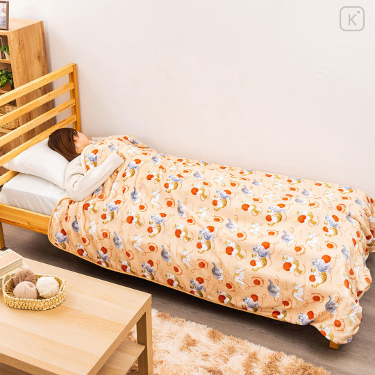 Japan Mofusand Warm Large Blanket - Yarn - 2
